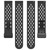 For Garmin Vivomove Sport 20mm Folding Magnetic Clasp Silicone Watch Band(Midnight Blue)