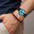 For Amazfit Pop Pro 20mm Folding Magnetic Clasp Silicone Watch Band(White)