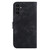 For Samsung Galaxy A13 5G Lily Embossed Leather Phone Case(Black)
