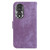 For Honor 80 Little Tiger Embossed Leather Phone Case(Purple)