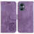 For OnePlus Nord N20 5G Little Tiger Embossed Leather Phone Case(Purple)