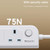 Yesido MC23 3m Home High Power Fast Charging Socket, UK Plug