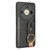 For Honor X50 Wristband Leather Back Phone Case(Black)