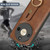 For Honor X50 Wristband Leather Back Phone Case(Brown)