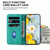 For Samsung Galaxy A24 4G Lily Embossed Leather Phone Case(Green)