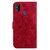 For Samsung Galaxy M30s / M21 Lily Embossed Leather Phone Case(Red)
