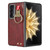 For Honor Magic V2 Wristband Leather Back Phone Case(Red)