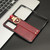 For Honor Magic V2 Wristband Leather Back Phone Case(Red)