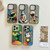 For iPhone 15 Pro Max Animal Pattern Oil Painting Series PC + TPU Phone Case(Motorcycle Dog)