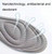 1pairs 5D Nano Antibacterial Deodorant Breathable Anti-Slip Shock-Absorbing Massage Insole, Size: 39-40(Gray)