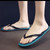 Men Slippers Student Flat Casual Non-slip Flip Flops, Size: 38-39(Sunshine-Brown)
