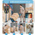 DF-3HBJ 8MP HD IP66 Waterproof Outdoor WiFi IP Camera Support  Day and Night Full Color, Plug:US Plug