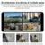 DF-3HBJ 8MP HD IP66 Waterproof Outdoor WiFi IP Camera Support  Day and Night Full Color, Plug:US Plug