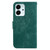For Honor 80 SE Little Tiger Embossed Leather Phone Case(Green)