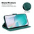 For Honor 80 SE Little Tiger Embossed Leather Phone Case(Green)