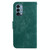 For OnePlus Nord N200 5G Little Tiger Embossed Leather Phone Case(Green)