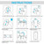 For UMIDIGI A15 50pcs 0.26mm 9H 2.5D Tempered Glass Film