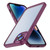 For iPhone 15 PC + TPU Phone Case with Lens Film(Rose Red)