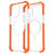 For iPhone 15 Pro Magsafe Magnetic Acrylic Shockproof Phone Case(Orange)