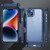 For iPhone 15 PC + TPU Phone Case with Lens Film(Blue)