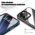 For iPhone 15 Pro Max iPAKY Dawn Series Transparent PC+TPU Phone Case(Grey)