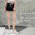 Women Casual Loose Outerwear High Waist Straight Yoga Shorts, Size: M(Light Grey)