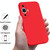 For Huawei Nova 11 Solid Color Liquid Silicone Dropproof Full Coverage Protective Case(Red)
