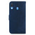 For Samsung Galaxy A40 Little Tiger Embossed Leather Phone Case(Dark Blue)