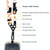 10mm Thick Rope Mobile Phone Anti-Lost Adjustable Lanyard Spacer(Blue Orange Fine Lines)