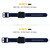For Apple Watch Series 2 38mm Pin Buckle Silicone Watch Band(Midnight Blue)