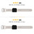 For Apple Watch Series 3 42mm Pin Buckle Silicone Watch Band(Starlight)