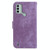 For Nokia C31 Little Tiger Embossed Leather Phone Case(Purple)