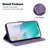 For Nokia C31 Little Tiger Embossed Leather Phone Case(Purple)