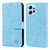 For Xiaomi Redmi Note 12 4G Global Skin Feeling Oil Leather Texture PU + TPU Phone Case(Light Blue)