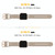 For Apple Watch Series 7 41mm Pin Buckle Silicone Watch Band(Milk Tea)