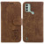 For Nokia C31 Little Tiger Embossed Leather Phone Case(Brown)