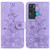 For Tecno Pova Neo / LE6 Lily Embossed Leather Phone Case(Purple)