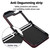For Samsung Galaxy Z Flip5 Rhombic Texture Phone Case with Long & Short Lanyard(Wine Red)