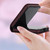 For Samsung Galaxy Z Flip5 Rhombic Texture Phone Case with Long & Short Lanyard(Wine Red)