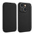 For iPhone 13 mini Imitate Liquid Skin Feel Leather Phone Case with Card Slots(Black)