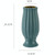 Simple Straight Living Room PE Flower Arrangement Vase Arrangement Dried Flowers Soft Decorations(Light Green)