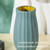 Simple Straight Living Room PE Flower Arrangement Vase Arrangement Dried Flowers Soft Decorations(Light Green)