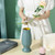 Simple Straight Living Room PE Flower Arrangement Vase Arrangement Dried Flowers Soft Decorations(Light Green)
