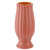 Simple Straight Living Room PE Flower Arrangement Vase Arrangement Dried Flowers Soft Decorations(Rose Pink)