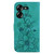 For Tecno Pova 5 Lily Embossed Leather Phone Case(Green) For Tecno Pova 5 Lily Embossed Leather Phone Case(Green)