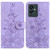 For Infinix Note 12 Pro 5G / Note 12 5G Lily Embossed Leather Phone Case(Purple)