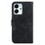 For Honor 80 SE Lily Embossed Leather Phone Case(Black)