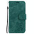 For iPhone 15 Pro Max Little Tiger Embossed Leather Phone Case(Green)