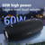 Zealot S67 60W High Power Portable Wireless Bluetooth Speaker(Black)