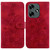 For Infinix Hot 30 Lily Embossed Leather Phone Case(Red) For Infinix Hot 30 Lily Embossed Leather Phone Case(Red)
